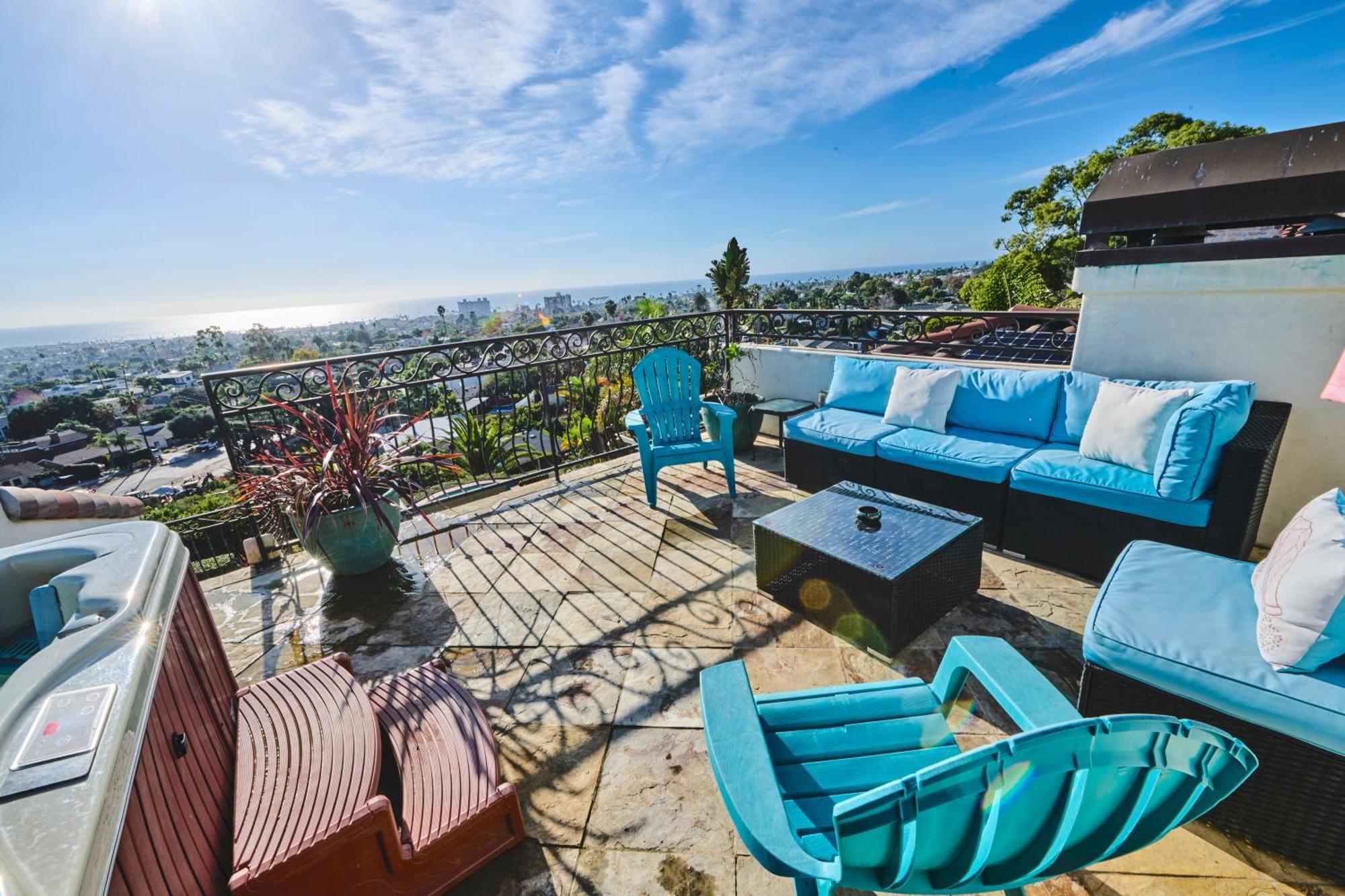 360 Degree Ocean & City Views With Pool, Spa, Close To The Beach! Pets Ok سان دييغو المظهر الخارجي الصورة